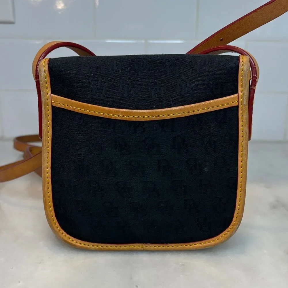 Dooney & Bourke Purse Handbag Pocketbook signature canvas mini Crossbody bag